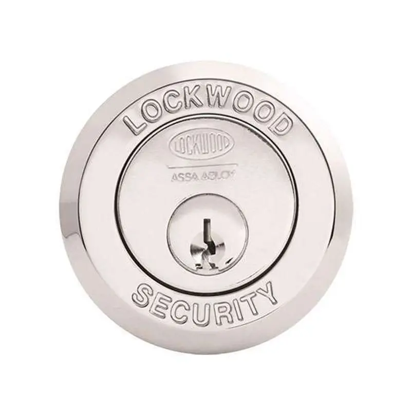 Lockwood 355 Deadlock With Double Cylinder – Matte Brown Finish 1