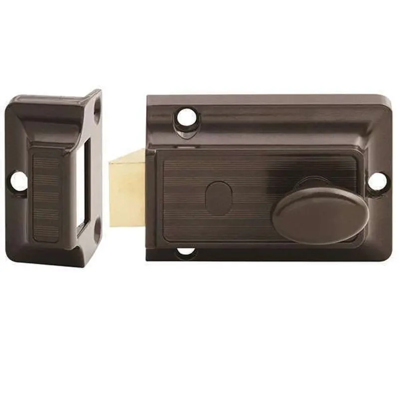 Lockwood Bronze Nightlatch – Residential Door Security 1