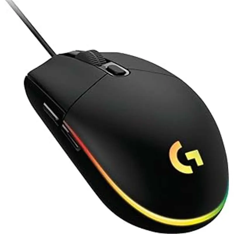 Logitech G203 Wired Gaming Mouse – High-Performance Sensor, Black 1