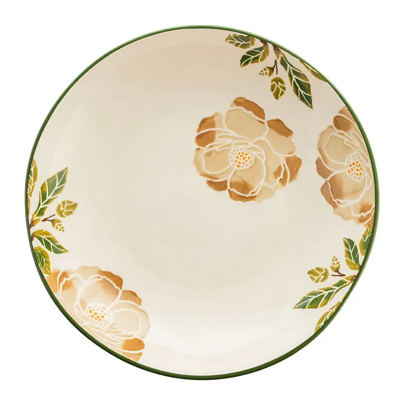 Magnolia Ceramic Round Serving Bowl – 30 Cm Diameter 1