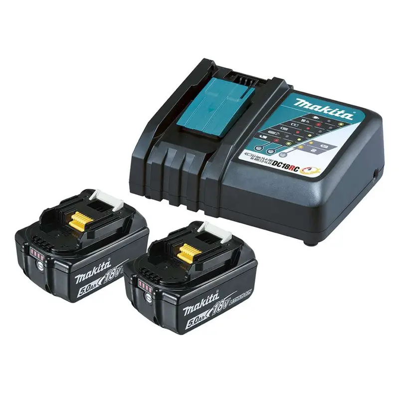 Makita 18V Rapid Battery Charger – Dual-Port Charging Combo Kit 1