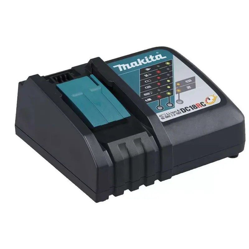 Makita Dc18Rd Single-Port Lithium-Ion Battery Charger 1
