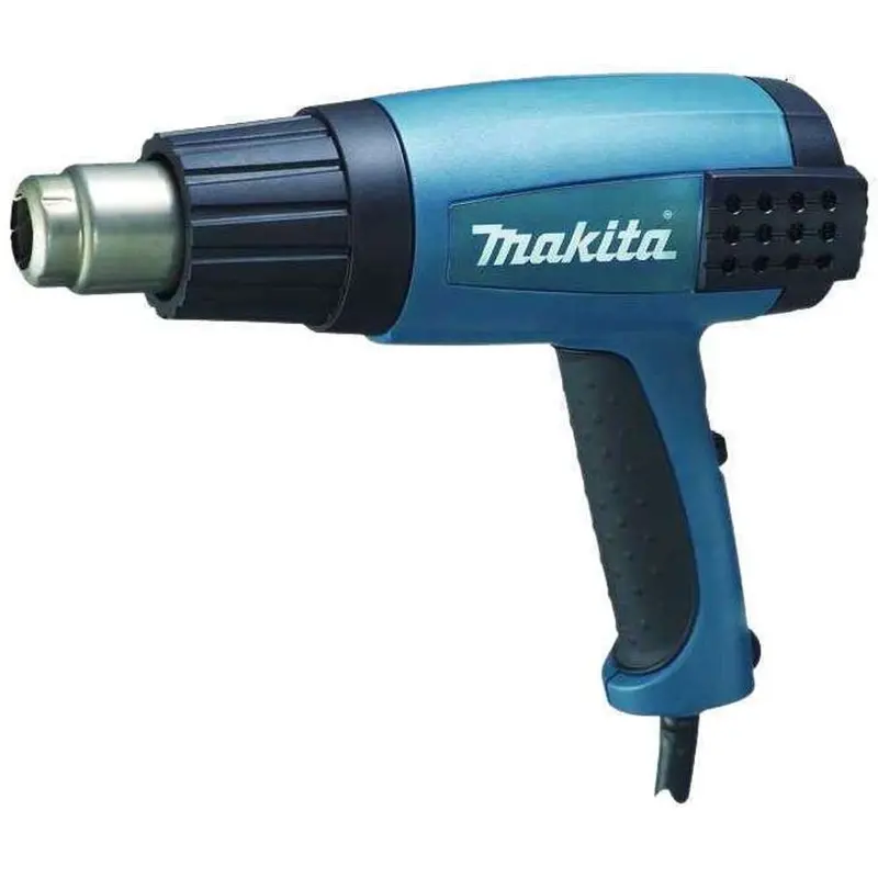 Makita Heat Gun Kit – Adjustable 50–650°C, Includes Nozzles & Stand 1