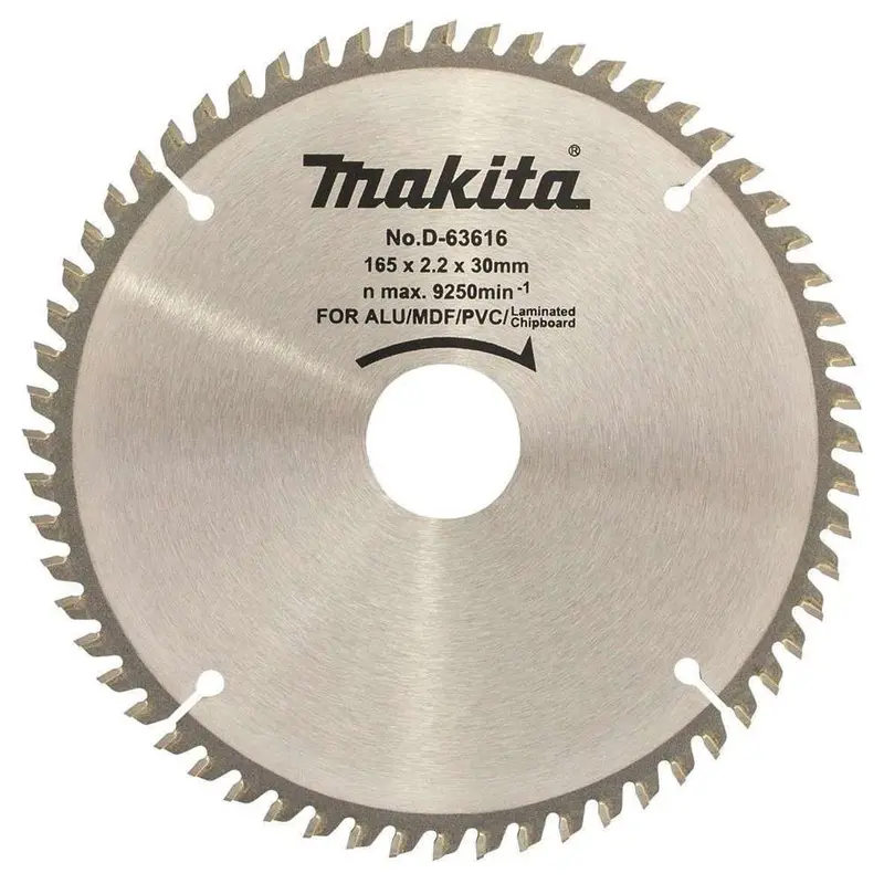 Makita Multipurpose Circular Saw Blade – 165Mm, 60-Tooth Carbide 1