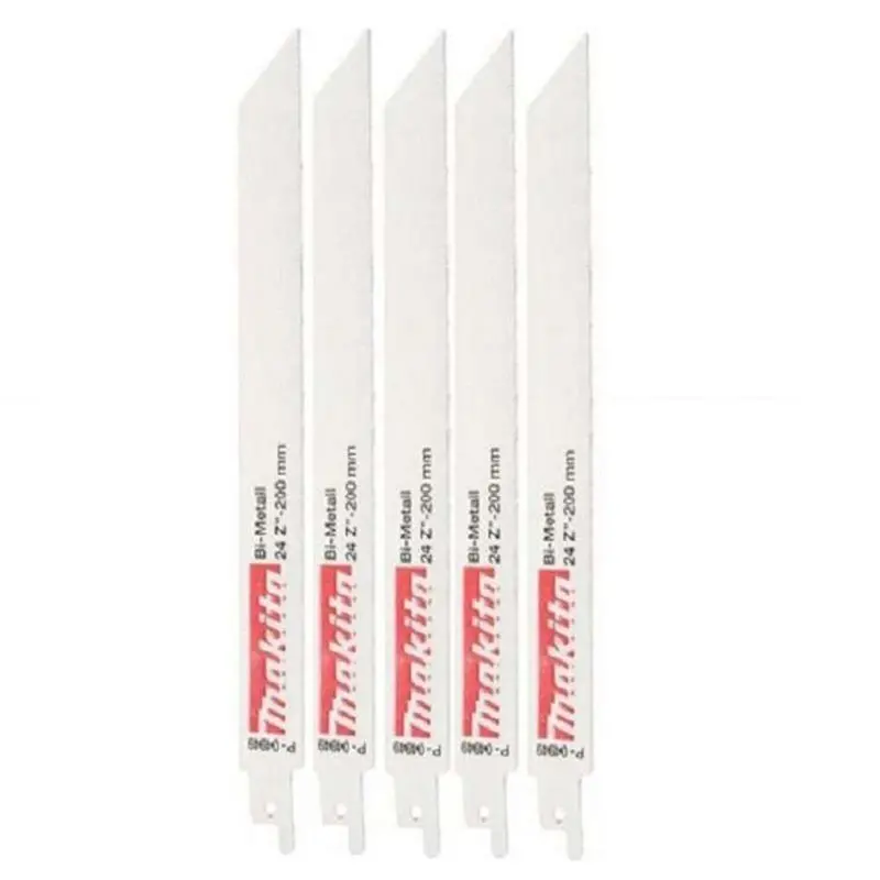 Makita Reciprocating Saw Blades For Metal – 200Mm, 5-Pack 1