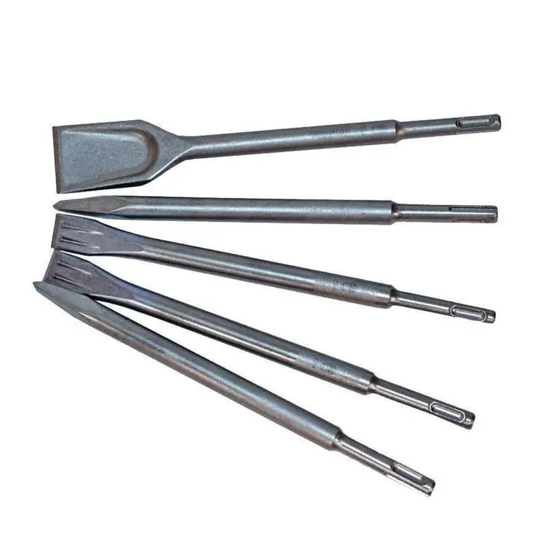 Makita Sds-Plus Point & Chisel Bit Set – 5-Piece Masonry Demolition Kit 1