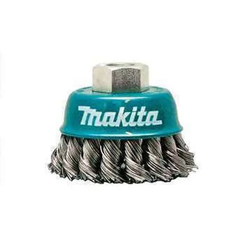 Makita Twisted Steel Cup Wire Brush – M14 X 75Mm 1