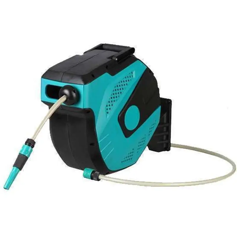 Marvy Automatic Garden Hose Reel – 1/2 Inch X 30 Meter 1