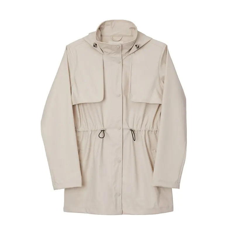 Matt & Nat Alexis Rain Jacket – Nude, Size L (Clearance) 1