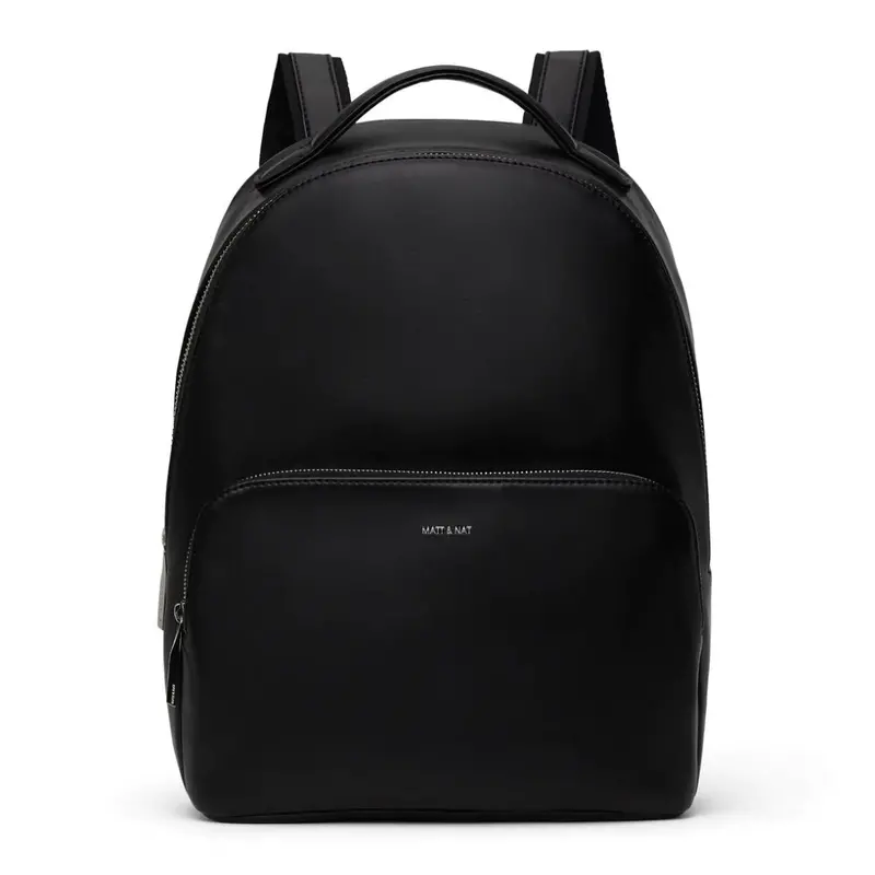 Matt & Nat Caro Vegan Leather Backpack – Black 1