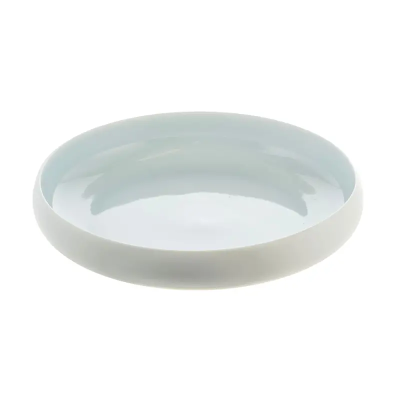 Matte Light Blue 23X5Cm Stoneware Rectangular Bowl 1