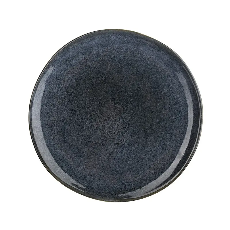 Mediterranean Blue Stoneware Side Plate 1