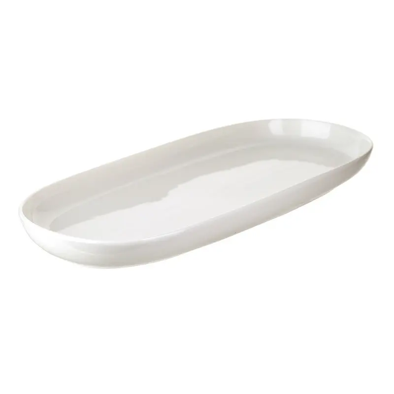 Medium Oval Porcelain Serving Plate 1