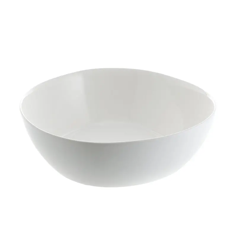 Medium White Capa Ceramic Bowl 1