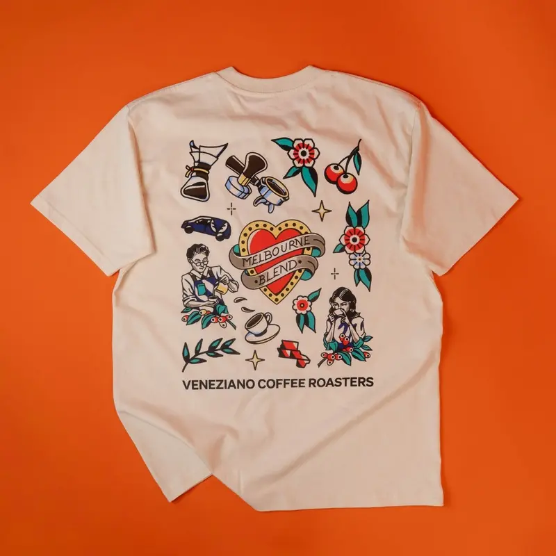 Melbourne Blend Branded Cotton T-Shirt 1