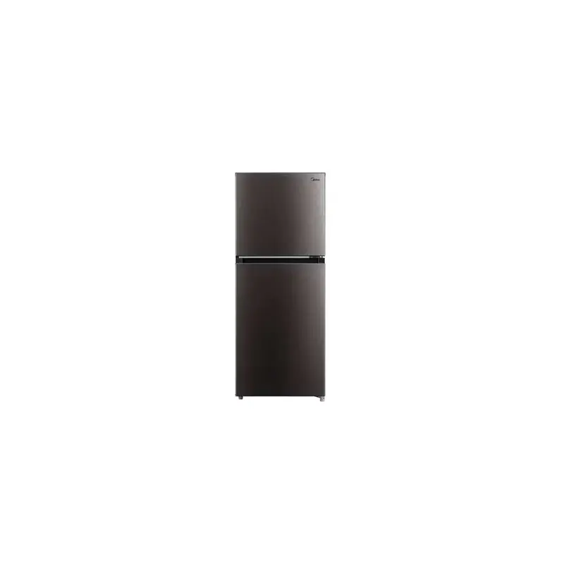 Midea 203L Two-Door Top-Freezer Fridge – Black Jazz Finish 1