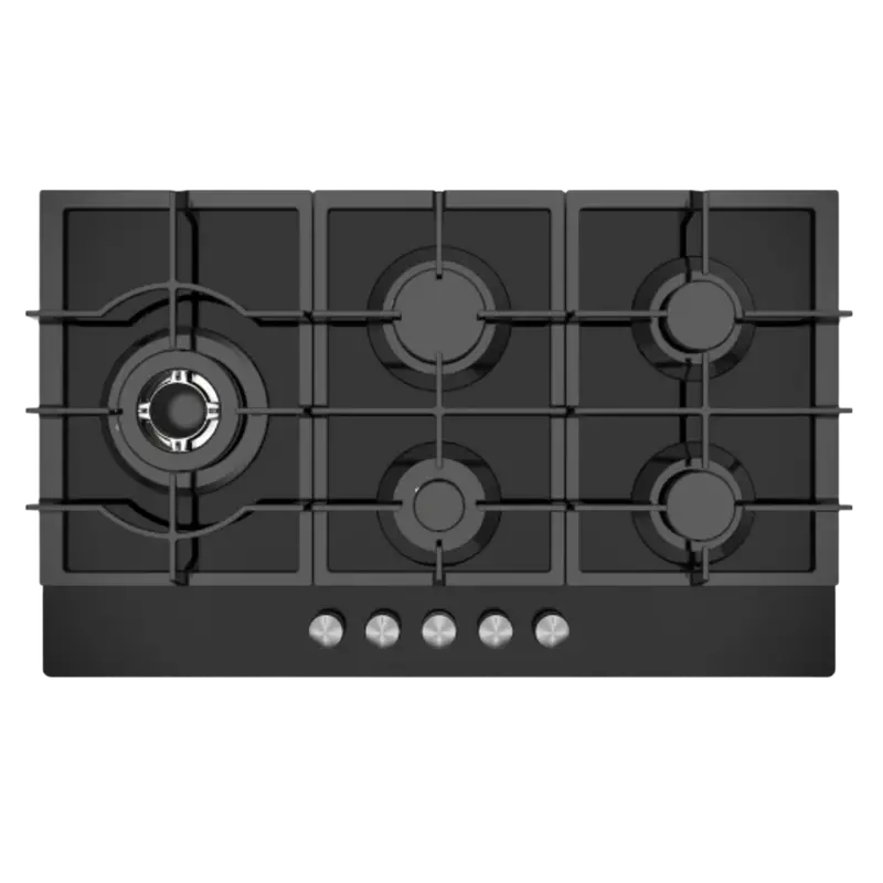 Midea 5-Burner Glass Ceramic Cooktop – Sleek Black Surface 1