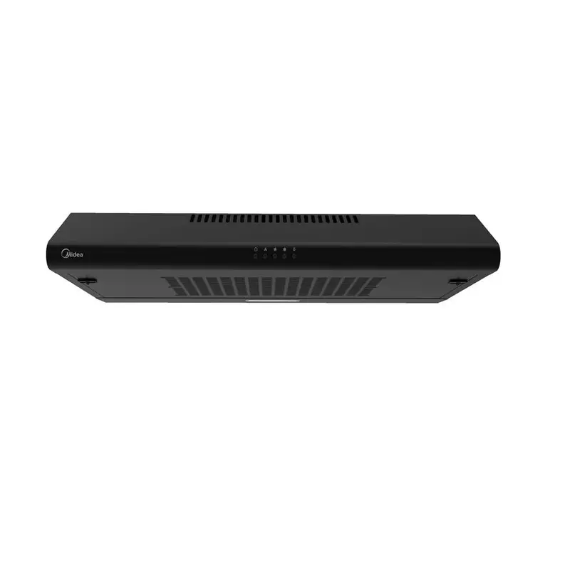 Midea 60Cm Black Slimhood Range Hood – Sleek Compact Kitchen Ventilation System 1