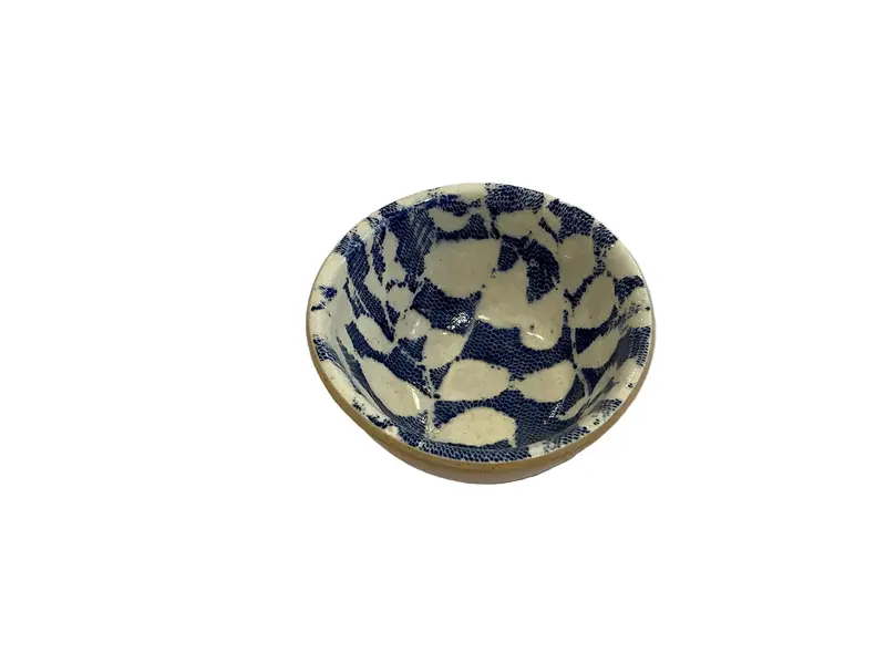 Mini Coupe Glass Bowl In Aspen Cobalt Finish 1