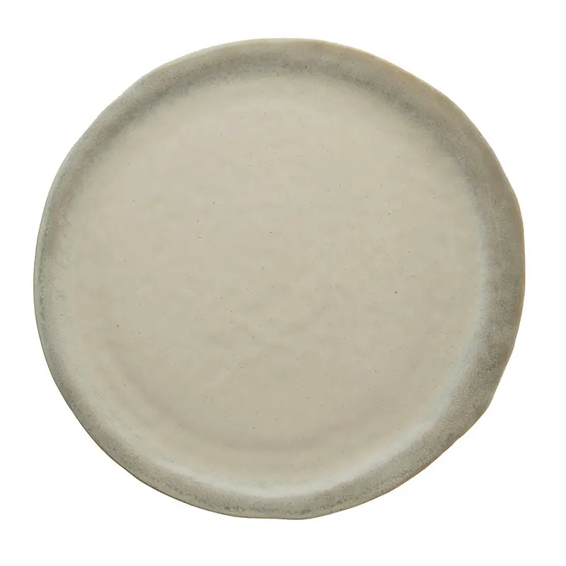 Monaco White Round Stoneware Platter – 36 Cm Generous Serving Surface 1