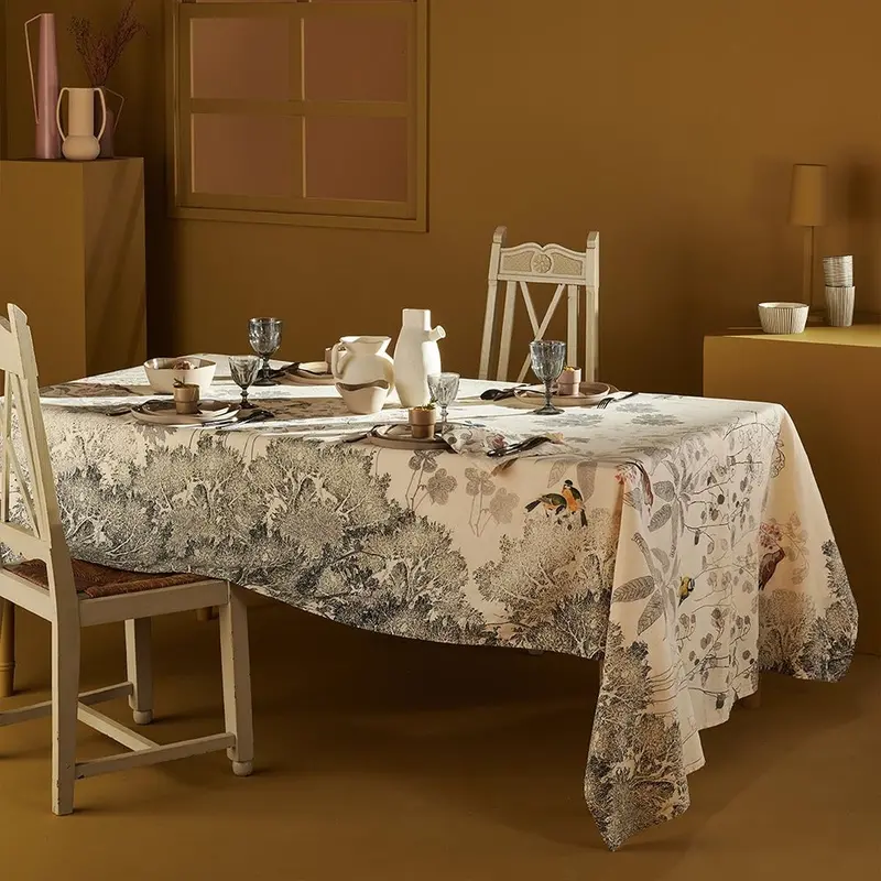 Monochrome Fusain Collection Black-And-White Tableware 1
