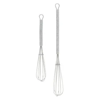 Mrs. Anderson’S Mini Whisk Set – Dual-Size Stainless Steel Baking Tools 1
