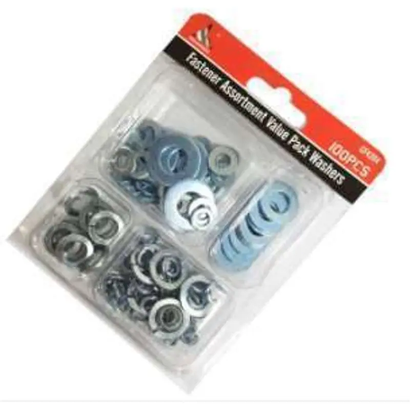 Multi-Size Washer Collection – 100-Piece Pack 1