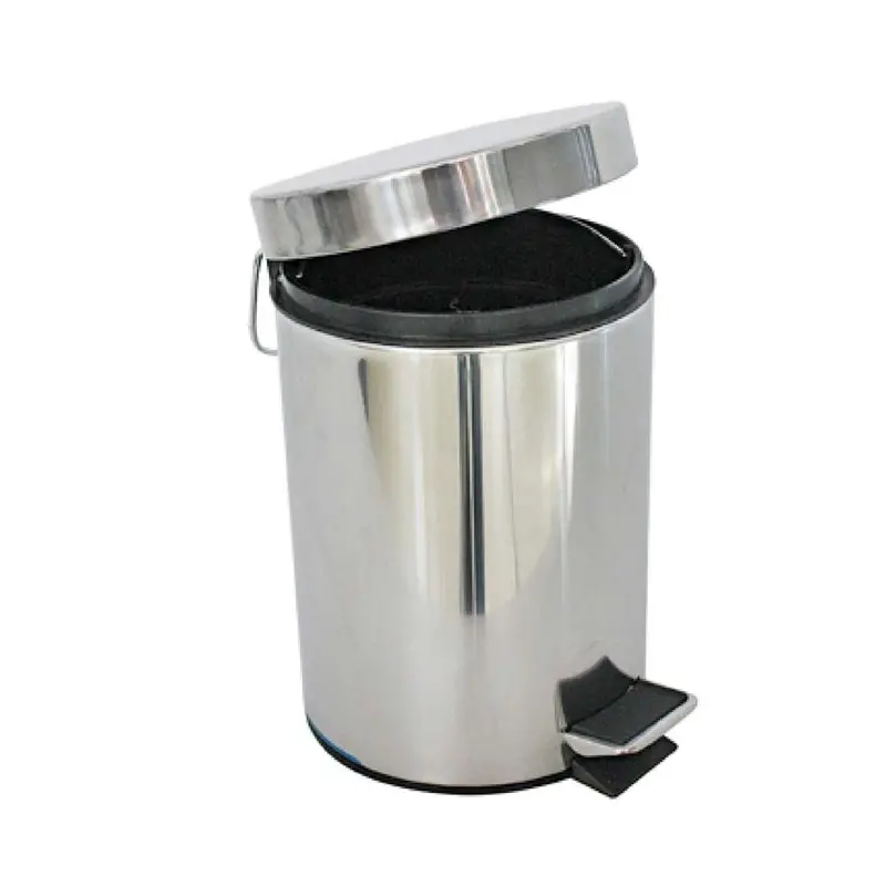 Mutberg Stainless Steel Pedal Bin – 12-Litre Capacity, Touch-Free Operation 1