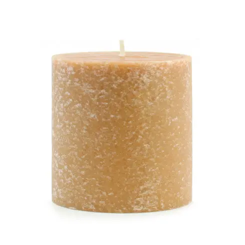 Natural Beeswax Timberline Pillar Candle 1