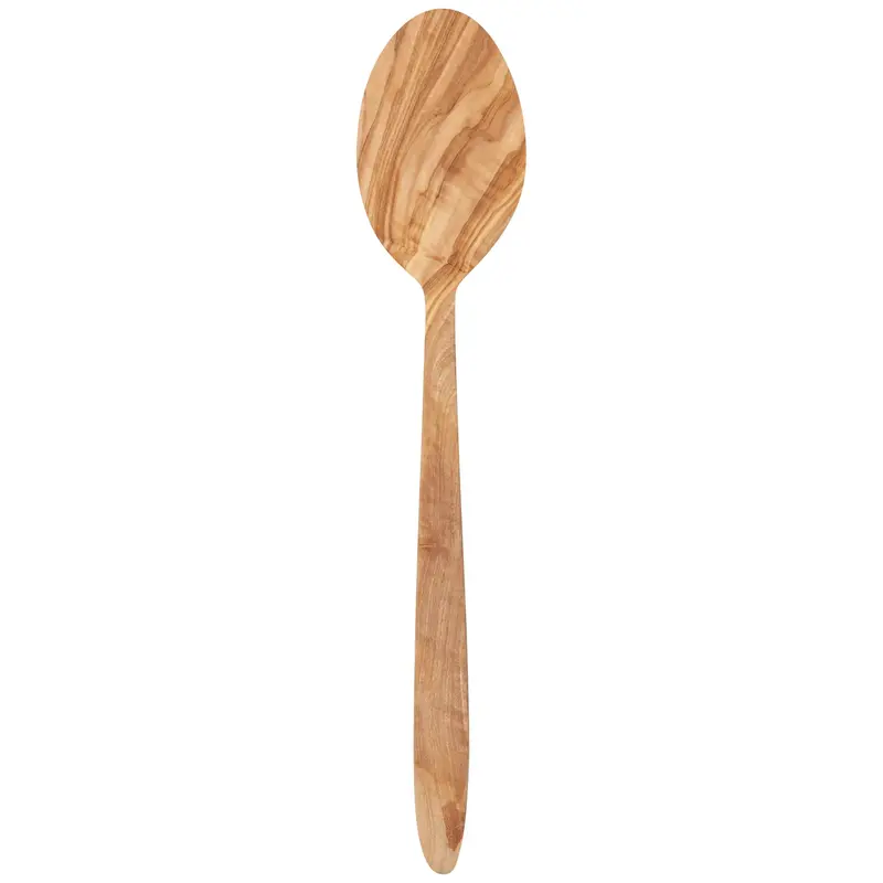 Natural Olive Wood Serving Spoon 1