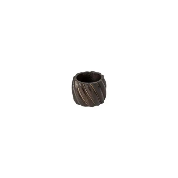 Natural Wood Napkin Rings – Set Of 4 1