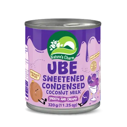 Nature'S Charm Ube Coconut Condensed Milk – Sweet, Vibrant, 320G 1