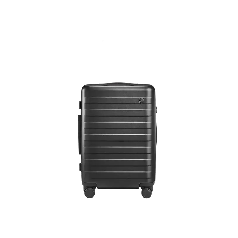 Ninetygo Rhine Series 24-Inch Luggage – 66L Durable Hardside Suitcase In Matte Black 1