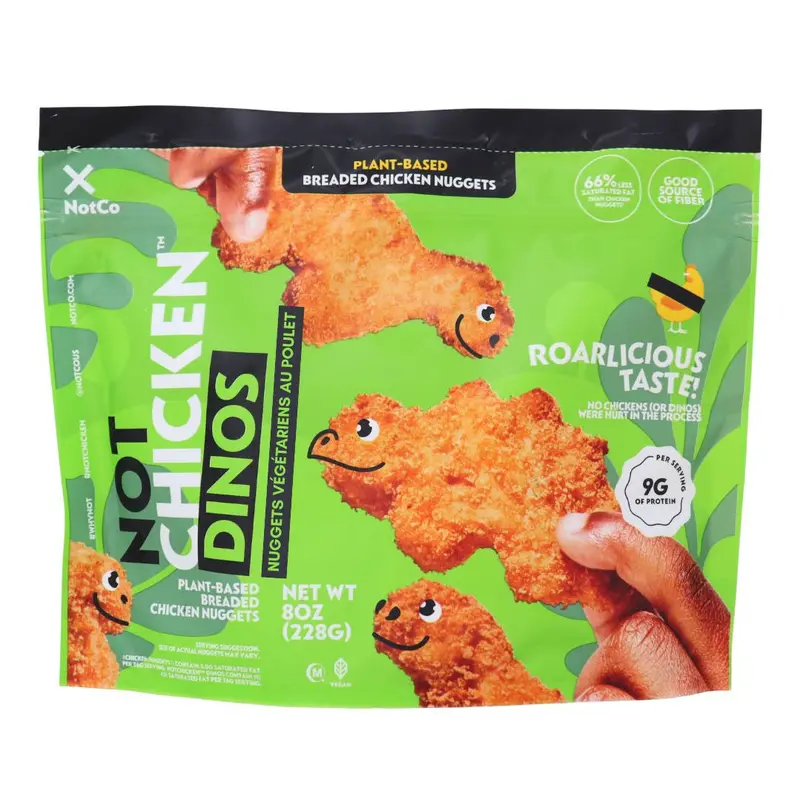 Notco Not Chicken Dinos – Plant-Based Nuggets (228G) 1
