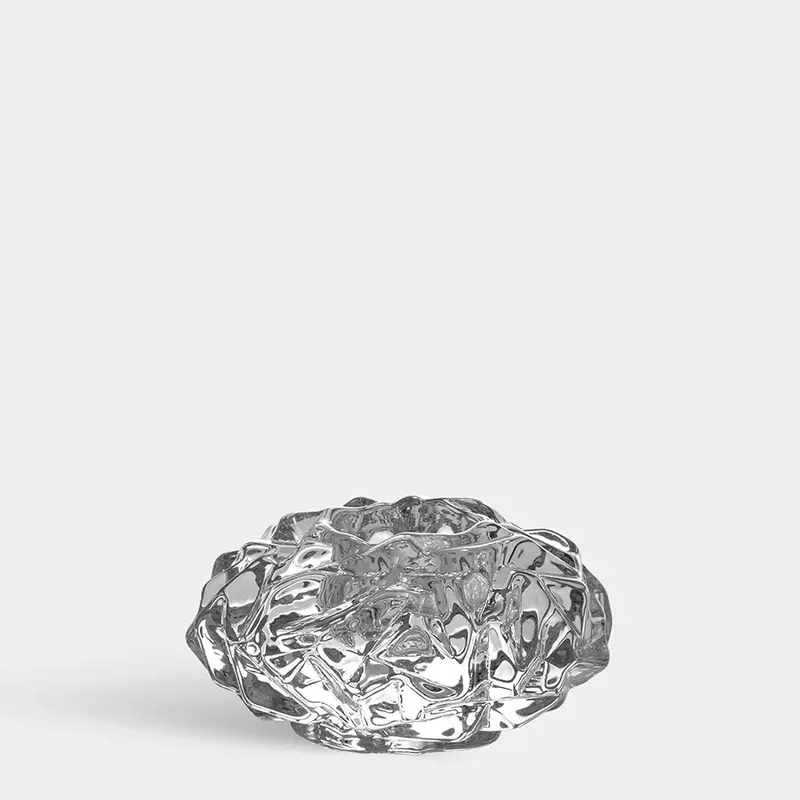 Orrefors Carat Votive Candle Holder – Sleek Glass Base 1