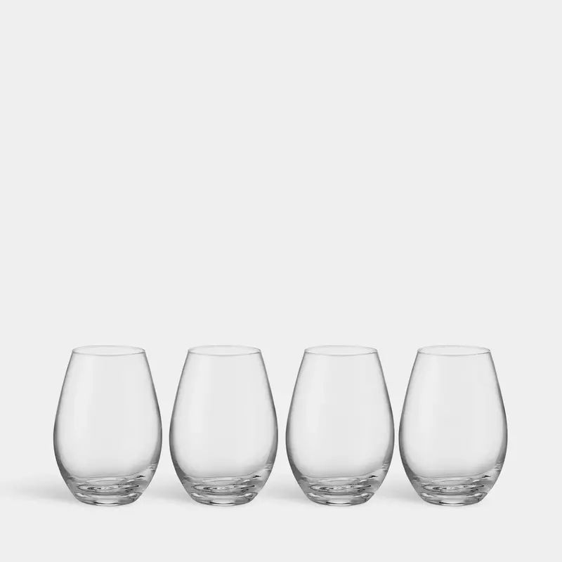Orrefors More Stemless Wine Glasses – 13 Oz, Set Of 4 1