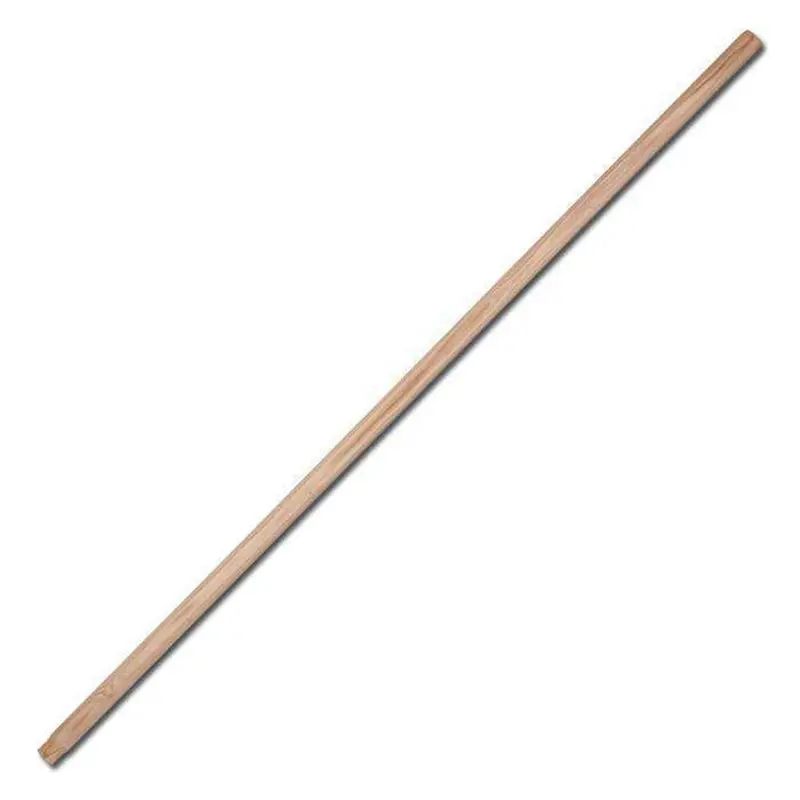 Oval-Shaped Wooden Hoe Handle For Ergonomic Use 1