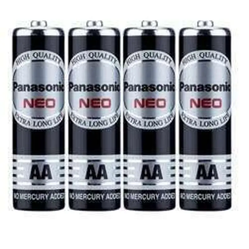 Panasonic Neo Aa Battery – Black, Pack Of 4 1