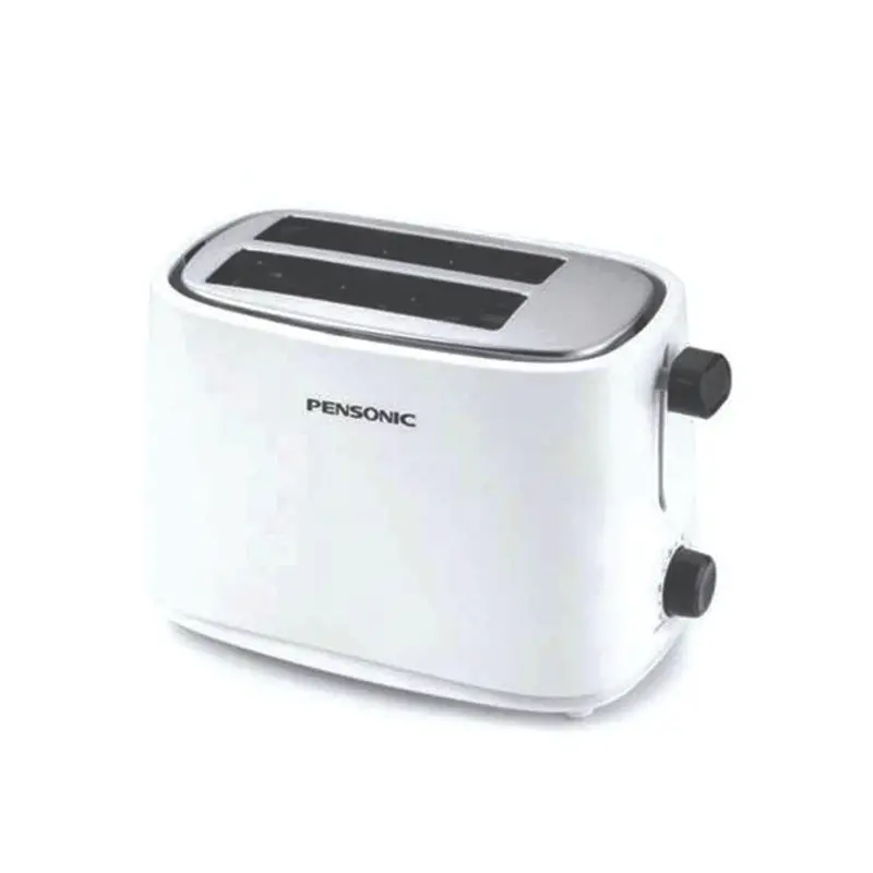 Pensonic 2-Slice Toaster – Compact White Design With Adjustable Browning Control 1