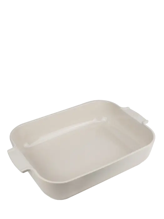 Peugeot Appolia Ecru Matte Ceramic Baking Dish 1