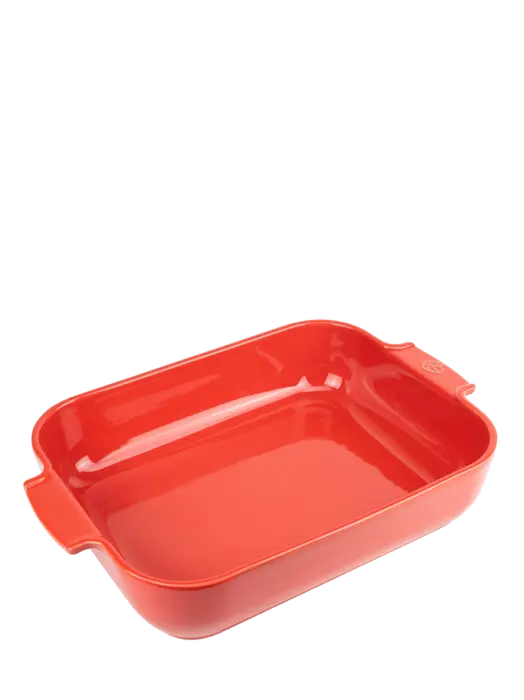Peugeot Appolia Red Glazed Ceramic Bakeware Set 1