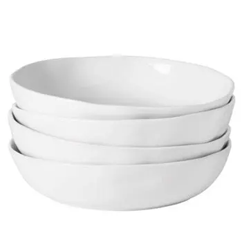 Pfaltzgraff White Organic Dinner Bowl – Modern Ceramic Tableware 1