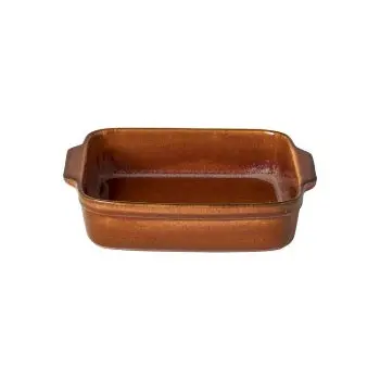 Poterie Caramel 9-Inch Square Stoneware Baking Dish 1