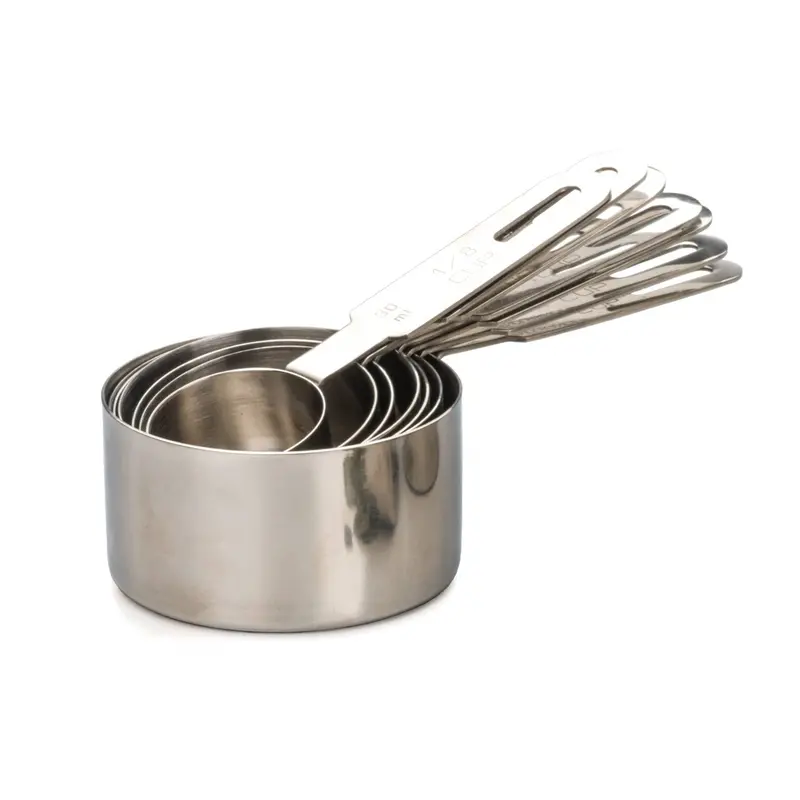 Premium Stainless Steel Measuring Cups – 7-Piece Nested Set 1