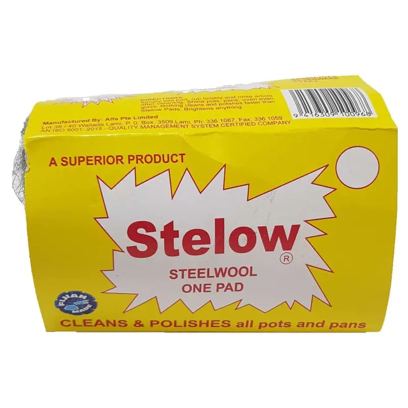 Premium Steel Wool Pad – Fine Grade, Single Unit 1