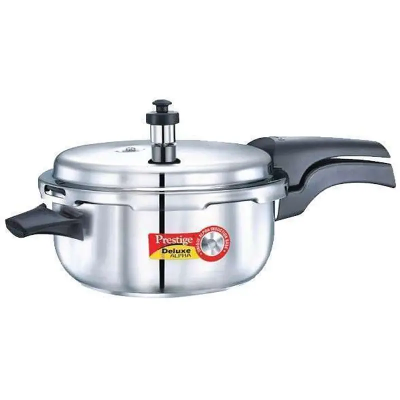 Prestige Deluxe 5L Stainless Steel Pressure Deep Pan 1