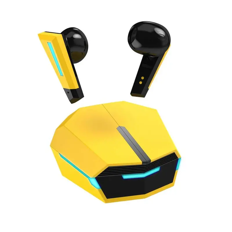 Pro-Yellow Laser Kids Tws Gaming Earbuds 1