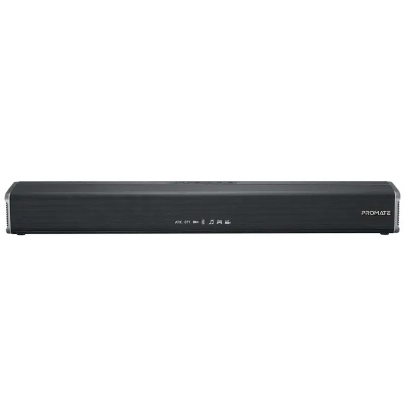 Promate Castbar-60 Compact Bluetooth Soundbar – 60W, Wall-Mountable Design 1