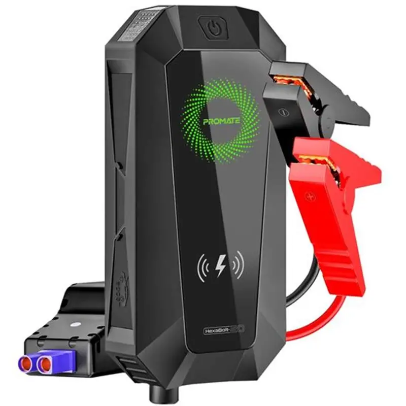 Promate Hexabolt-20 Portable Jump Starter – 19000Mah Car Battery Booster 1