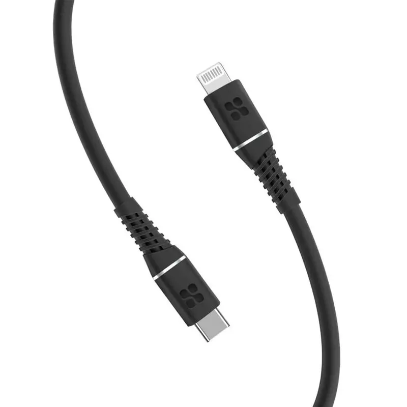 Promate Powerline-Ci120 Usb-C To Lightning Cable – 1.2M Fast Charging & Data Sync 1